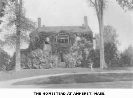 THE HOMESTEAD AT AMHERST, MASS.