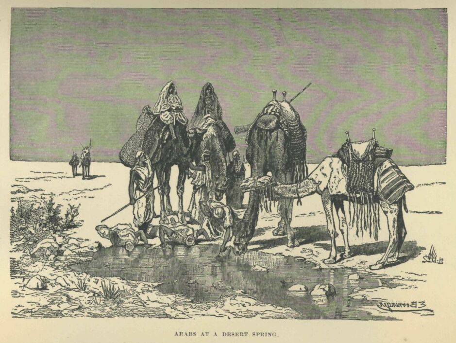 187.jpg Arabs at a Desert Spring 