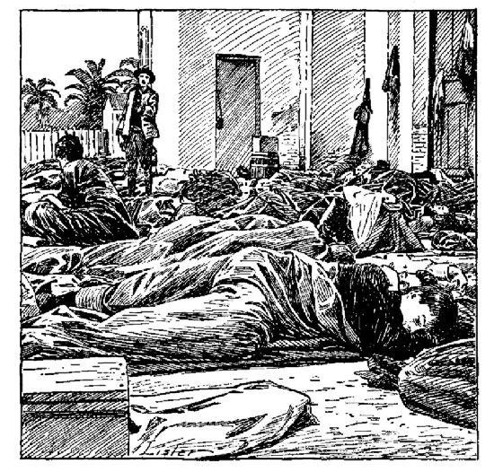 (Soldiers at rest)