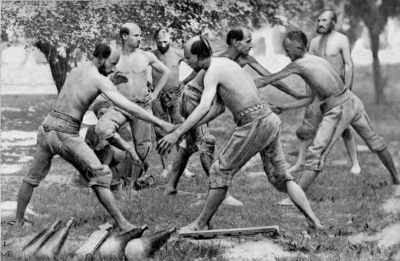 Persian Wrestling.