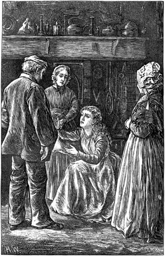 "If I may bide with you,—       if I may bide with you—."