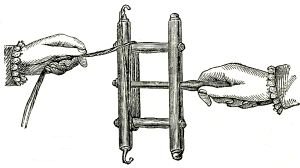 Fig. 3.—Reel for Rug, Fig. 1.