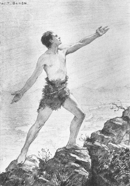 "Youth"  From a drawing by W. T. Benda.