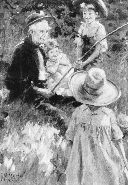 "The Homely Man"  From a painting by M. L. Bower.