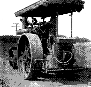 Fig. 21.—Type of Roller used on Gravel and Macadam Roads