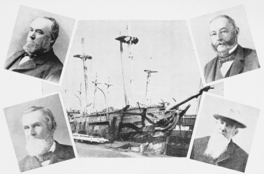 THE WHALE-SHIP “COMMODORE MORRIS” AND THE FALMOUTH CAPTAINS WHO SAILED IN HER.
