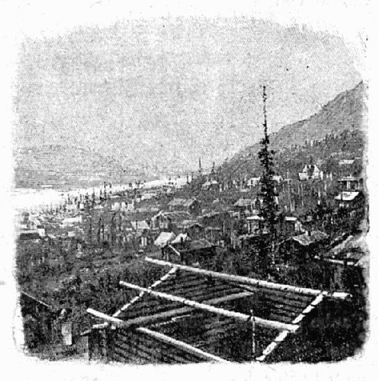 AUTRE VUE DE DAWSON.—DESSIN DE BOUDIER, D'APRS LA
PHOTOGRAPHIE DE M. GOLDSCHMIDT.