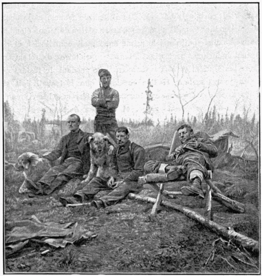UN INSTANT DE REPOS.—DESSIN D'OULEVAY, PHOTOGRAPHIE DE
M. GOLDSCHMIDT.