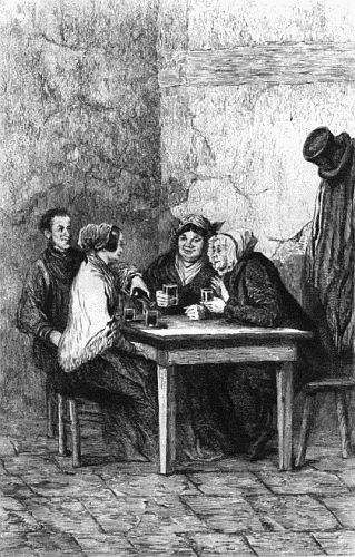 "They Took Her to Their Guilty Haunts"
Original Etching by Mercier