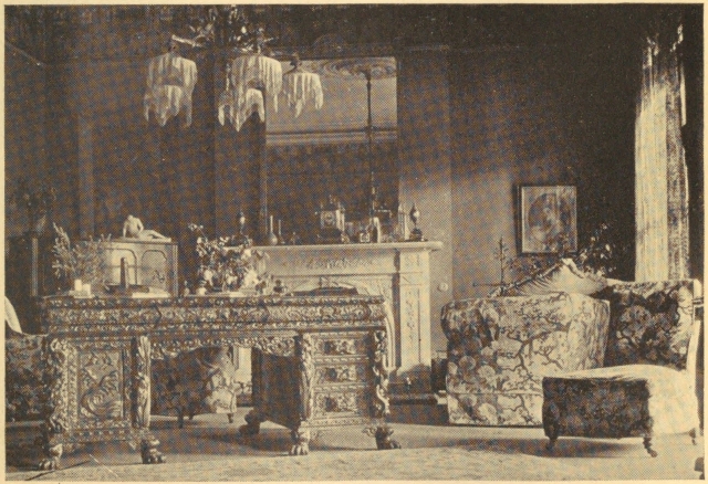 THE INTERIOR OF A WEALTHY SHEEP STATION OWNER'S HOME IN
MELBOURNE
