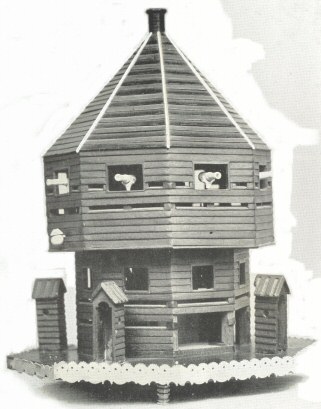Plate III.—The Block House which stood in the Centre of
the Prison