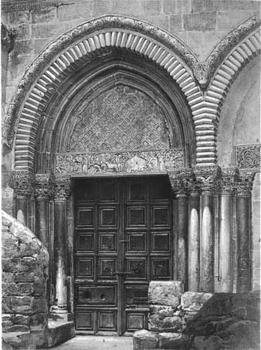 Illustration: Gate of the Entrance-Door to the Church of the
  Resurrection